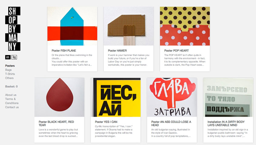 Shop By Many - Home page